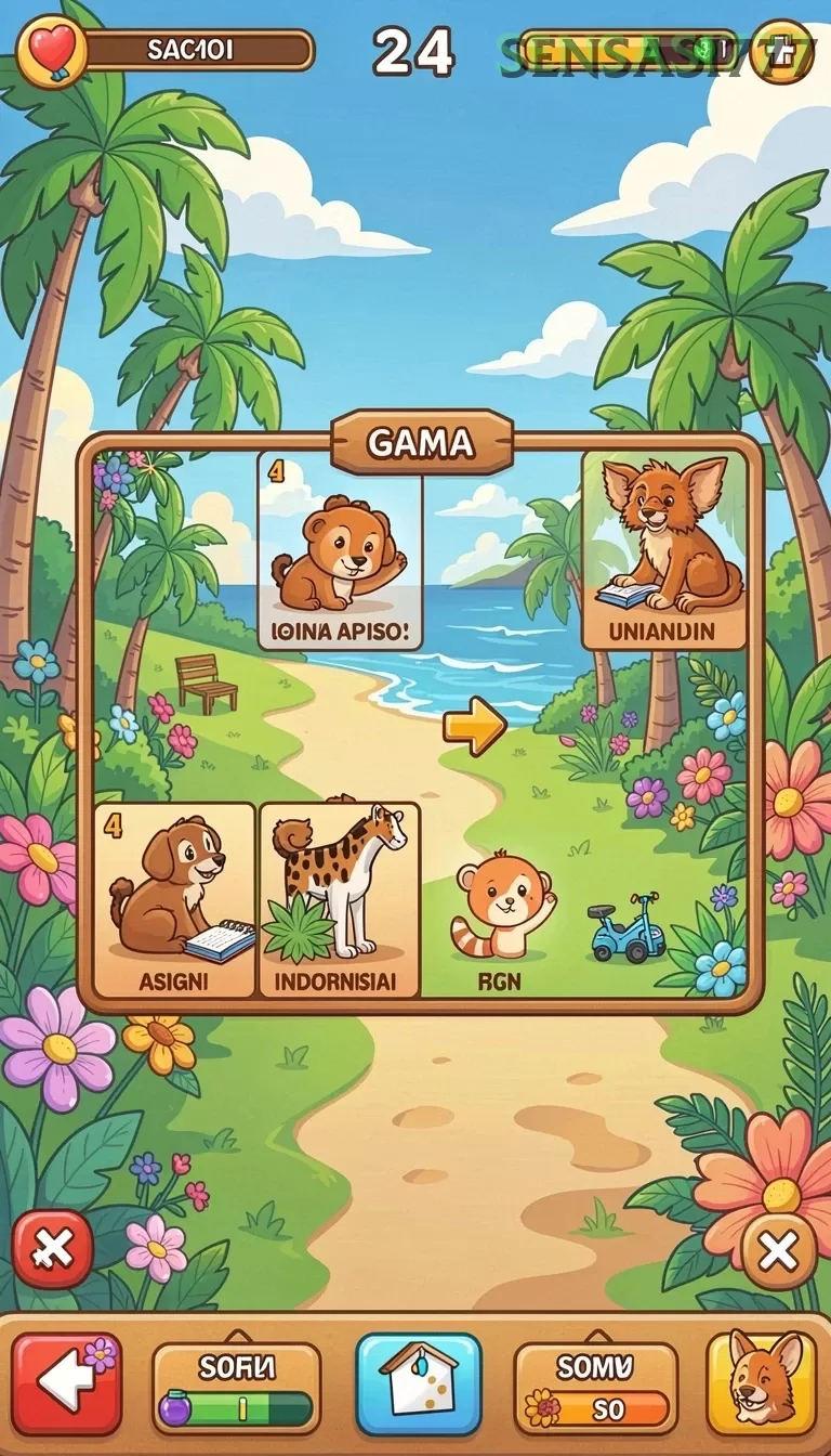 Screenshot Candy Island